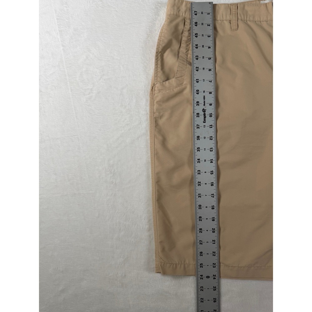 Mountain Khakis Lakeport Shorts Golf Hiking Stretch Nylon Tan Mens 40x12 - Picture 3 of 9